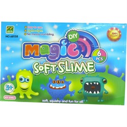 Лизун (мялка-мнушка) 4 цвета Magic Soft Slime - фото 126073