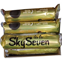 Sky Seven быстроразжигающийся уголь 100 кубиков 40 мм - фото 126146