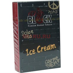 Табак для кальяна Adalya Black 50 гр «Ice Cream» - фото 126213