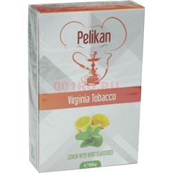 Табак для кальяна Pelikan 50 гр «Lemon with Mint» - фото 126448