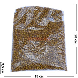 Бусины деревянные 8 мм «светлый желто-коричневый» 500 гр - фото 127884
