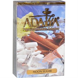 Табак для кальяна Adalya Moonsugar (Адалия корица гвоздика жвачка лед) 50г - фото 127959