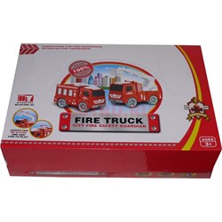 Пожарные машины Fire Truck 12 шт/уп - фото 128017
