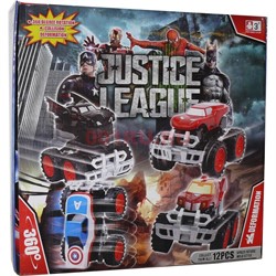 Машинки прыгающие Лига справедливости 12 шт - фото 128093