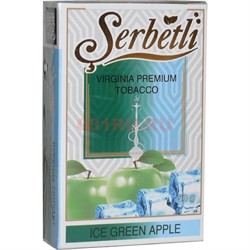 Табак для кальяна Шербетли 50 гр "Зеленое яблоко со льдом" (Virginia Tobacco Ice Green Apple) - фото 128156