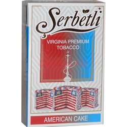 Табак для кальяна Шербетли 50 гр «American Cake» (американский пирог Virginia Serbetli) - фото 128164