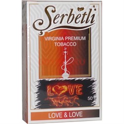 Табак для кальяна Шербетли 50 гр «Love&Love» Serbetli - фото 128304