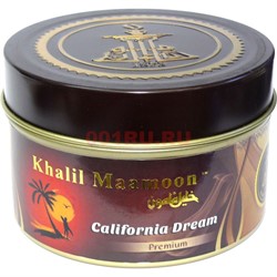 Табак для кальяна Khalil Mamoon 250 гр "California Dream" (USA) мята - фото 128318