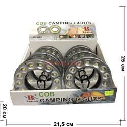Светильник-лампа LED (BL-982) с карабином на 4AAA батарейки - фото 128657