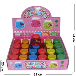 Лизун мялка «котик» 24 шт/уп - фото 128683