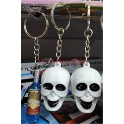 Брелок фонарик «Череп» со звуком - фото 128692
