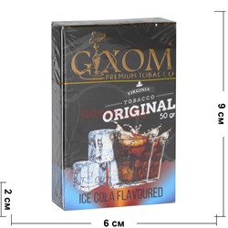 Табак для кальяна GIXOM 50 гр «Ice Cola» - фото 128855