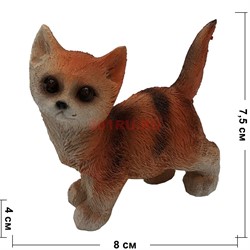 Фигурка «Котик» (К6) из полистоуна - фото 128987