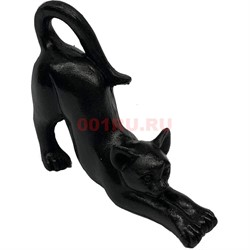 Фигурка «Кошка черная» (К18) из полистоуна - фото 129026