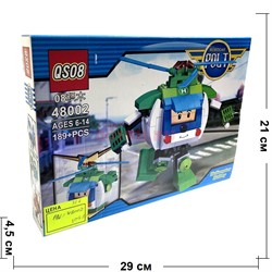 Контструктор Robocar Polt (48002) вертолет 189+ деталей - фото 129332