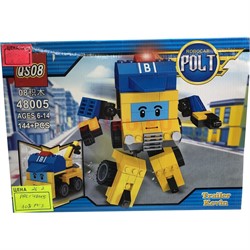 Контструктор Robocar Polt (48005) тягач Кевин 144+ деталей - фото 129336
