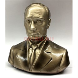 Бюст Путина 2 цвета 15 см - фото 129532