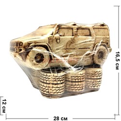 Бутылка керамическая «Хаммер» + 6 рюмок - фото 129660