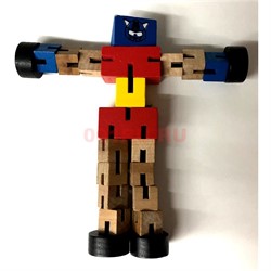 Игрушка деревянная «робот-трансформер» - фото 130227