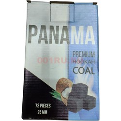 Кокосовый уголь Panama для кальяна 25 мм 72 шт 1 кг - фото 130277