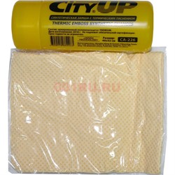 Салфетка City Up (CA-226) синтетическая замша 40х32 см 100 шт/коробка - фото 131888