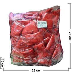 Глина пластилин мягкая красная 100 шт - фото 131910