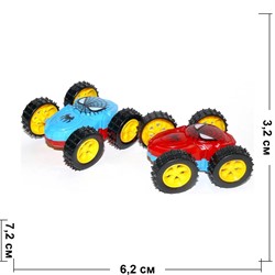 Машинки Stunt Car Spider Man 12 шт/уп - фото 131962