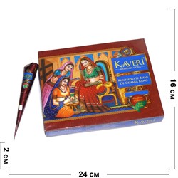 Хна коричневая Kaveri цена за уп из 12 шт - фото 132067