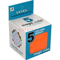 Игрушка Кубик Головоломка цветная 6,6 см (5 квадратов сторона) - фото 132069