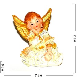 Ангелочек из полистоуна 7 см - фото 132664