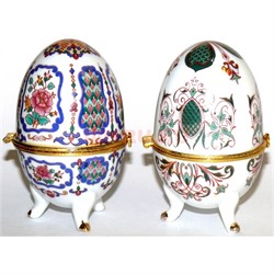 Яйцо белое 11см, фарфор - фото 132781