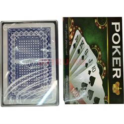 Карты для покера Poker в пластиковой коробочке 144 шт/кор - фото 133431