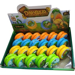 Йо-йо «Динозавры» 24 шт/уп (светящиеся) - фото 133588