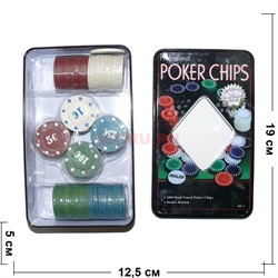Набор фишек для покера "100 фишек" - фото 133664