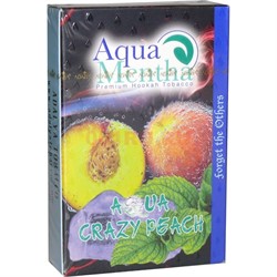 Табак для кальяна Aqua Mentha от Адалии 50 гр «Aqua Crazy Peach» - фото 133843