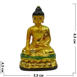 Статуэтка Будда из полистоуна 8,5 см - фото 134000