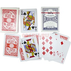 Карты для покера №976 с пластиковым покрытием 54 карты 288 шт/кор - фото 134361