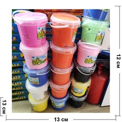 Пластилин легкая глина большая банка 12х13 см - фото 134676