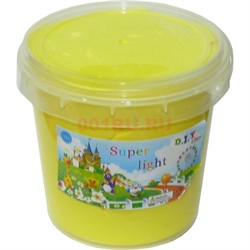 Пластилин легкая глина большая банка 12х13 см - фото 134679