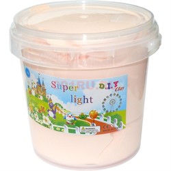 Пластилин легкая глина большая банка 12х13 см - фото 134684