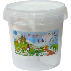 Пластилин легкая глина большая банка 12х13 см - фото 134685