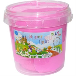 Пластилин легкая глина большая банка 12х13 см - фото 134686