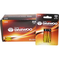 Батарейки алкалиновые Daewoo АА 20 шт/уп - фото 135149