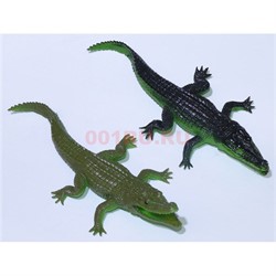 Пластиковая игрушка 18 см «Крокодил» 36 шт/уп - фото 135861