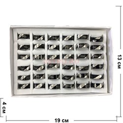 Кольца (AG-120) с узорами 36 шт/уп - фото 135995