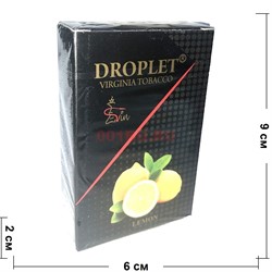 Табак для кальяна DROPLET Virginia Tobacco 50 гр «Lemon» - фото 136261