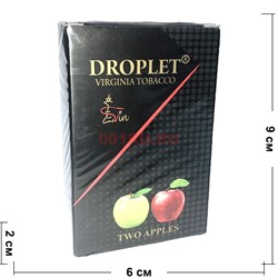 Табак для кальяна DROPLET Virginia Tobacco 50 гр «Two apples» - фото 136273