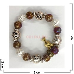 Браслет (S-865) с рыбкой 12 шт/уп - фото 136377