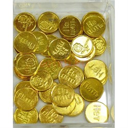 Монеты металлические 2,5 см в ассортименте - фото 137733