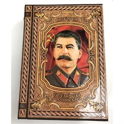 Шкатулка деревянная "Сталин" - фото 137840